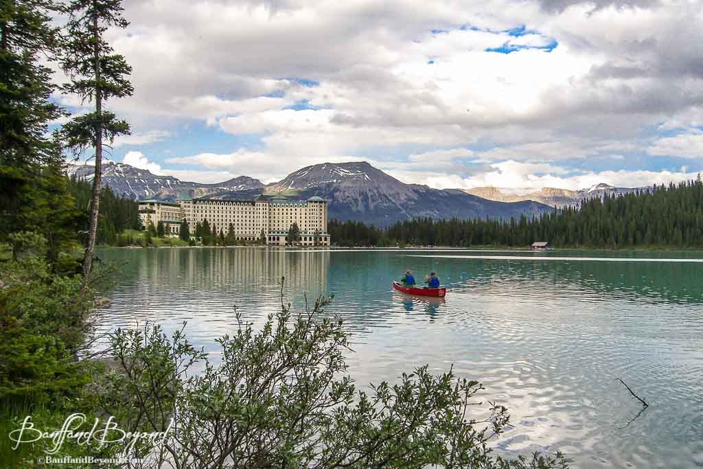 Lake Louise Canoe Rental Tips Hours Rates And Photos | BanffandBeyond