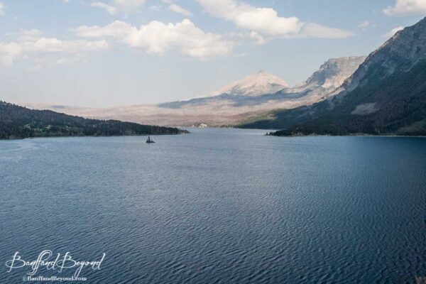 lake in glacier national park montana